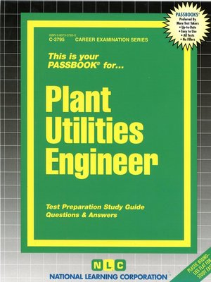 cover image of Plant Utilities Engineer